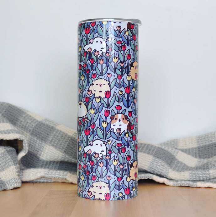 teddy Guinea pig tumbler by Noristudio