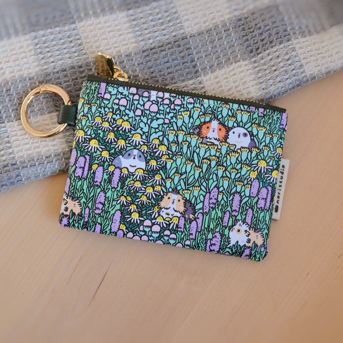 Guinea pig zipper coin purse by Noristudio