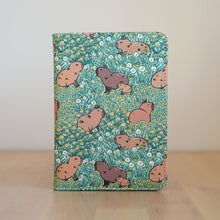 capybara passport cover by Noristudio with RFID blocking