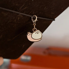 Josh the Snail Soup Dumpling Journal Charm with Lobster Clasp