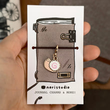 Josh the Snail Narutomaki Journal Charm with Lobster Clasp