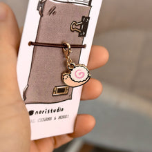 Josh the Snail Narutomaki Journal Charm with Lobster Clasp
