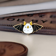 Honduran white bat enamel pin 2026 redesign
