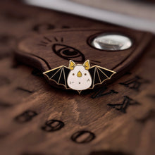 Honduran white bat enamel pin 2026 redesign