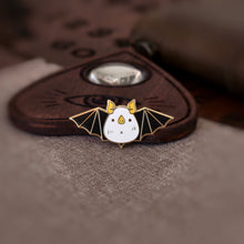 Honduran white bat enamel pin 2026 redesign