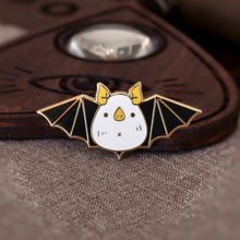 Honduran white bat enamel pin 2026 redesign
