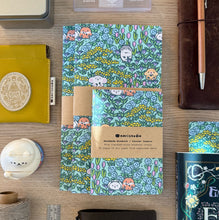 Handmade Notebook / Travelers Notebook Inserts, Hamster Meadow