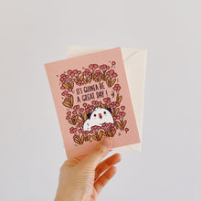 motivational card guinea pig art print by Noristudio