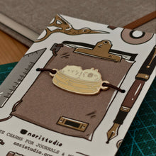 Bubu and Moonch Steam Buns Journal Charm