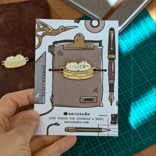 Bubu and Moonch Steam Buns Journal Charm