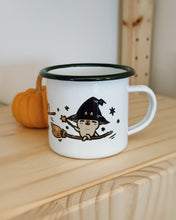 Bubu and Moonch Enamel Camp Mug - "Witches' Brooms"