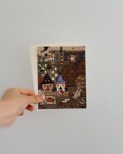 Bubu and Moonch Collection Art Print "Halloween Craft Party", A2
