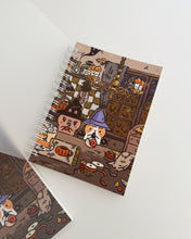 A6 Sticker Book, Bubu and Moonch "Halloween Craft Party"