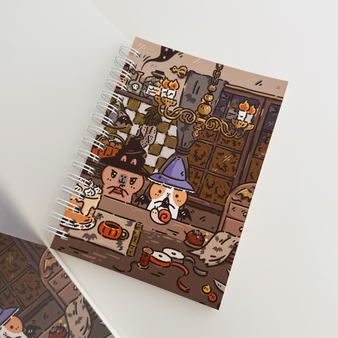 A6 Sticker Book, Bubu and Moonch 