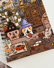 A6 Sticker Book, Bubu and Moonch "Halloween Craft Party"