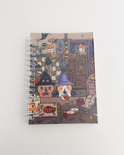 A6 Sticker Book, Bubu and Moonch "Halloween Craft Party"