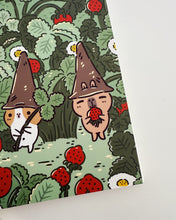 A6 Sticker Book, Bubu and Moonch "Strawberry Season"