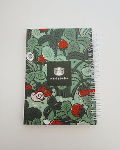 A6 Sticker Book, Bubu and Moonch "Strawberry Season"