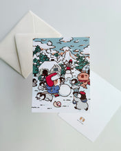 Bubu and Moonch Collection Art Print "Penguin Holiday", A2