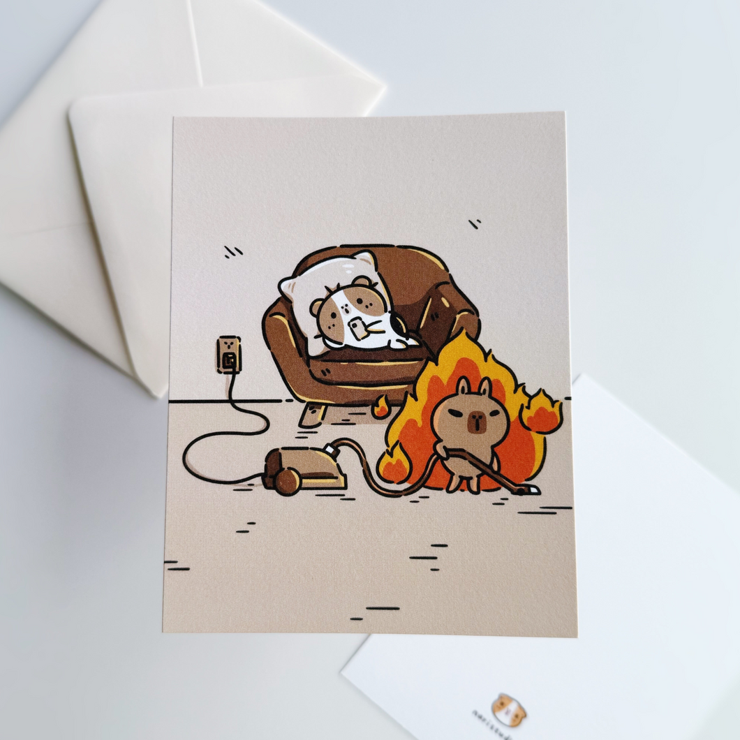 Bubu and Moonch Collection Art Print 