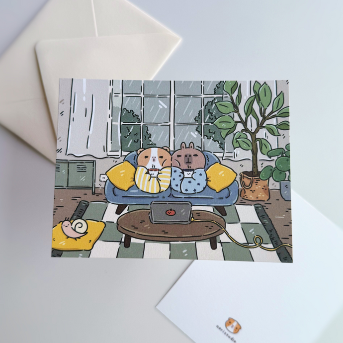 Bubu and Moonch Collection Art Print 