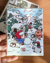 Bubu and Moonch Collection Art Print "Penguin Holiday", A2