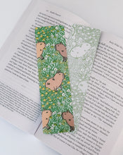 capybara meadow bookmark by Noristudio