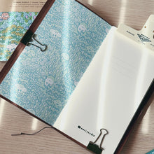 Handmade Notebook / Travelers Notebook Inserts, Hamster Meadow