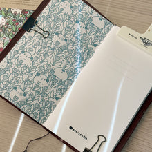 Handmade Notebook / Travelers Notebook Inserts, Teddy Guinea pigs and Tulips