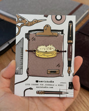 Bubu and Moonch Steam Buns Journal Charm