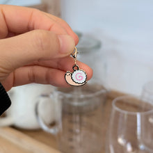 Josh the Snail Narutomaki Journal Charm with Lobster Clasp