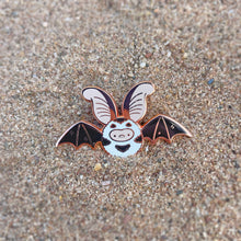 spotted bat enamel pin by Noristudio