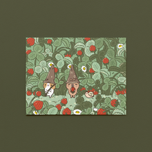 Bubu and Moonch Collection Art Print "Strawberry Season", A2