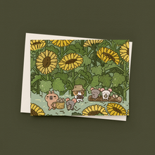 Bubu and Moonch Collection Art Print "Sunflowers", A2