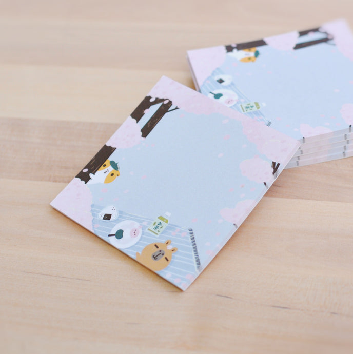 Noristudio Bubu and Moonch Sakura Season Notepad
