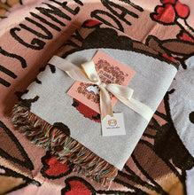 Guinea pig woven blanket by Noristudio