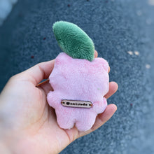 Handmade Plushie, Half Peach Bubu, Small