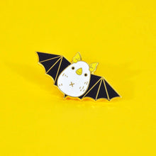 Honduran white bat enamel pin by noristudio 