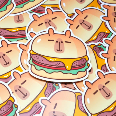 Moonch Cheeseburger Vinyl Sticker