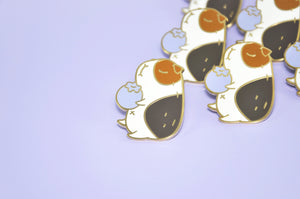 Guinea pig lover gift, Guinea pig enamel pins by Noristudio 