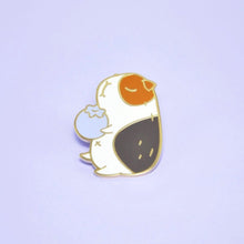 Blueberry and Guinea pig enamel pin by Noristudio 