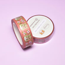 chinchilla washi tape by Noristudio pink washi tape rustic pink washi tape