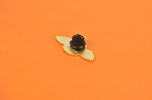Black Owl Enamel Pin