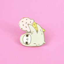 ice-cream Sloth enamel pin by Noristudio