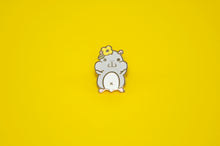 cute hamster enamel pin by Noristudio