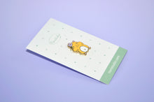 cute hamster enamel pin by Noristudio 