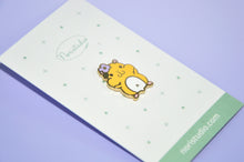 cute hamster lapel pin by Noristudio 