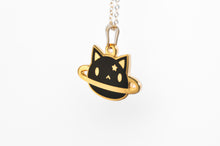 black cat necklace by Noristudio 
