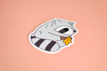 fat raccoon sticker by Noristudio 